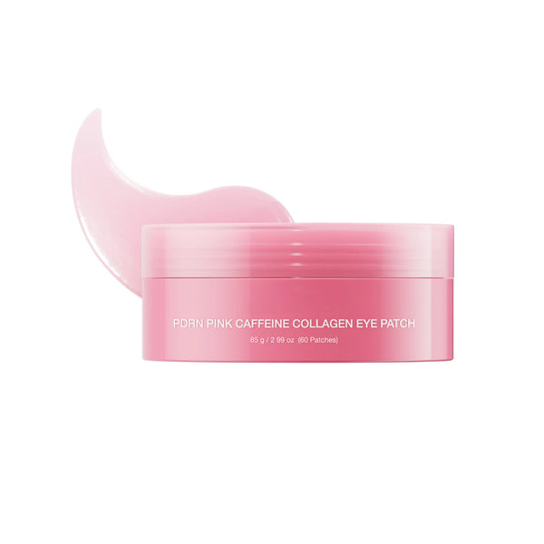 PDRN Pink Caffeine Collagen Eye Patch for Puffiness and Dark Circles