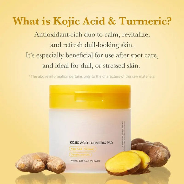 Kojic Acid Renew & Smooth Duo for Troubled Skin with Turmeric and Niacinamide