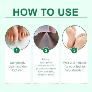 Tea Tree Oil Foot Spray, Deodorizing & Moisturizing for Dry Feet