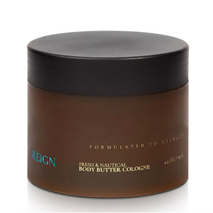 Reign Cologned Body Butter with Shea, Jojoba & Coconut, Nautical