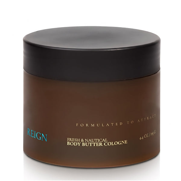 Reign Cologned Body Butter with Shea, Jojoba & Coconut, Nautical