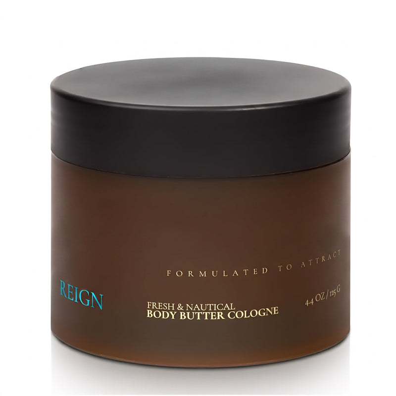Reign Cologned Body Butter with Shea, Jojoba & Coconut, Nautical