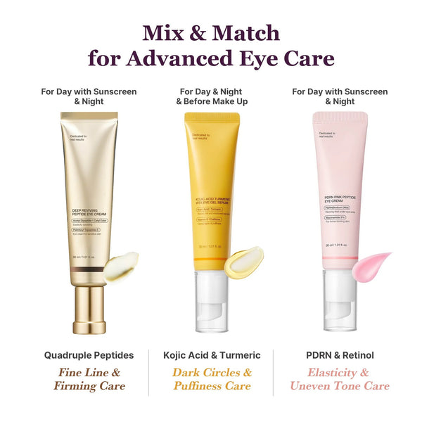 Mix & Match Eye Serum Set for Dark Circles, Puffiness & Fine Lines