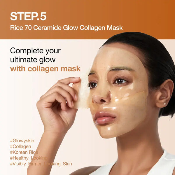 Korean Rice Glass Skin 4 Step Routine for Hydration, Glow and Skin Barrier