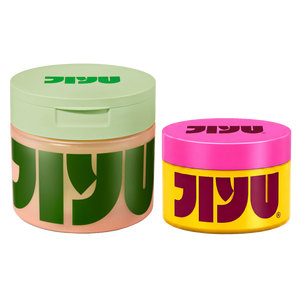 JiYu Anti-Aging Glow-Up Bundle with Renewal Toner Pads and NAD+ Moisturizing Cream