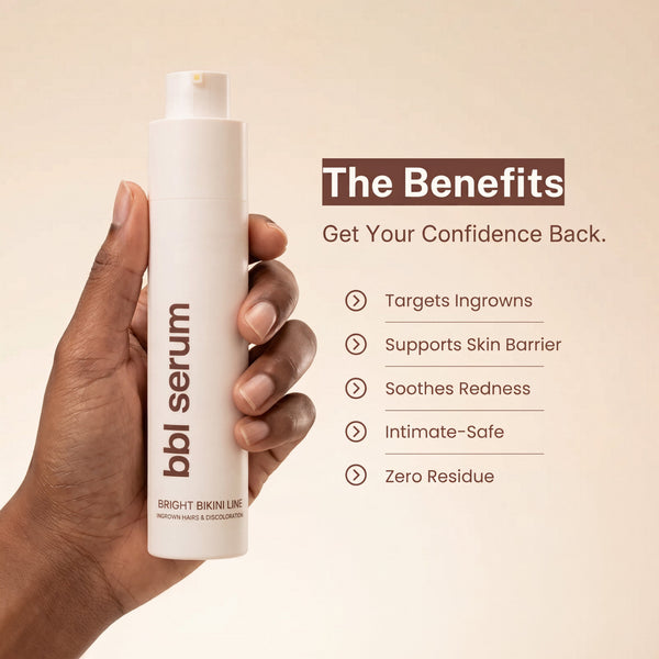 BBL Serum for Ingrown Hair Bumps, Razor Bumps & Dark Spots
