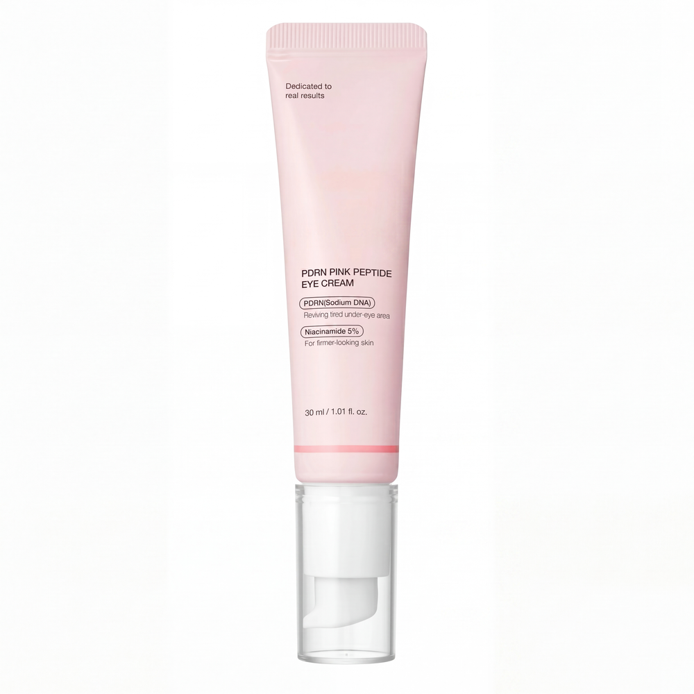 PDRN Pink Peptide Eye Serum for Dark Circles, Puffiness & Fine Lines