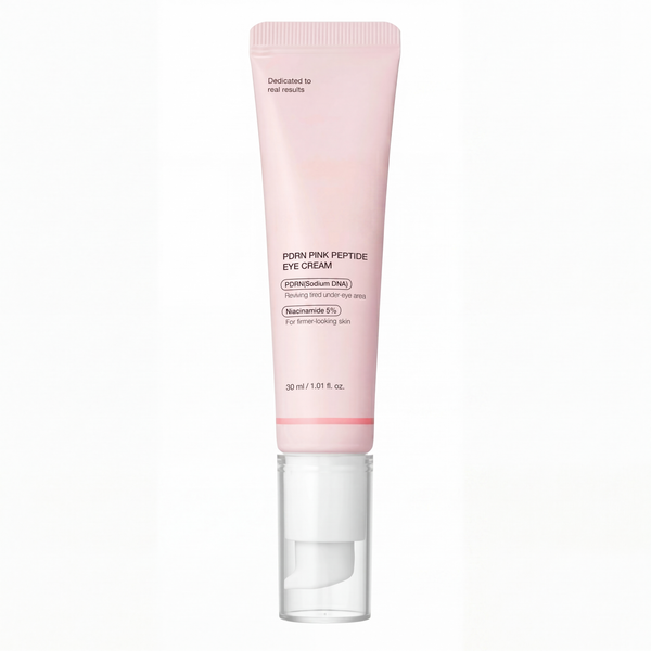 PDRN Pink Peptide Eye Serum for Dark Circles, Puffiness & Fine Lines