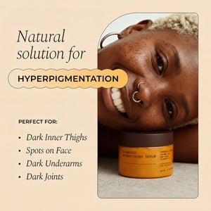 Turmeric Dark Spot Removal Scrub for Dark Spots, Brightening & Exfoliation