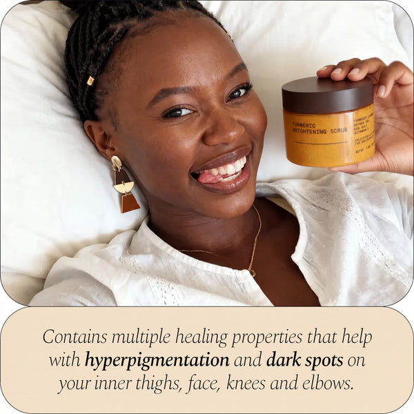 Turmeric Dark Spot Removal Scrub for Dark Spots, Brightening & Exfoliation