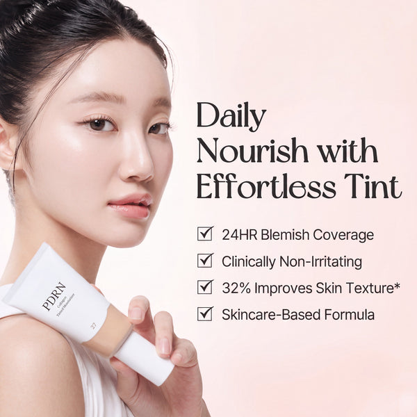 PDRN Collagen Tinted Moisturizer for Hydration, Even Tone & Radiance