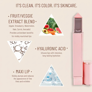 Speak Love Lip-Plumping Glossy Lip Balm for Dry Lips, Hydration and Fine Lines