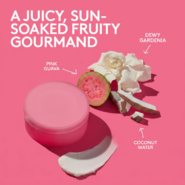 Guava Goodiez Hydrating Lip + Body Duo for Dry Skin and Body Care