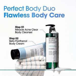 Full Body Miracle Repair Set Korean Skincare Body Set with Salicylic Acid for Dark Spots and Breakouts