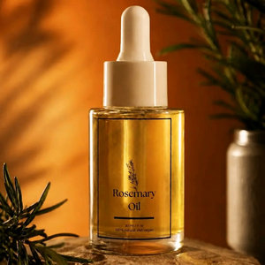 Rosemary Scalp Oil with Coconut Oil and Aloe Vera for a Healthy-Looking Hair