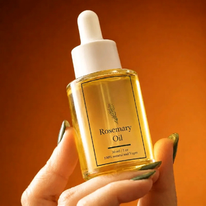 Rosemary Scalp Oil with Coconut Oil and Aloe Vera for a Healthy-Looking Hair