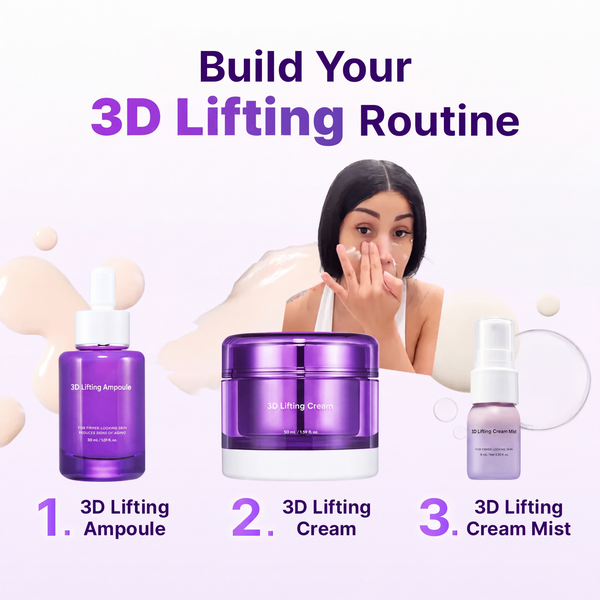 3D Lifting Skincare Set for Firmness, Elasticity and Wrinkles