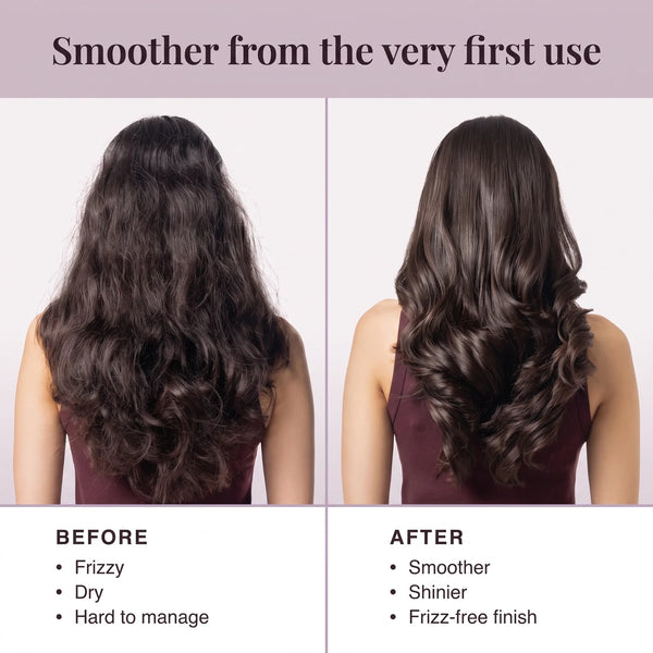 Ultra Smoothing Hair Serum with Niacinamide for Frizz and Split Ends