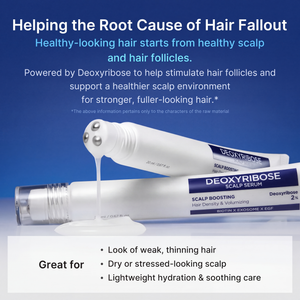 Deoxyribose Scalp Serum with Rosemary and Caffeine for Fuller Hair