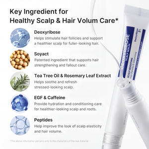 Deoxyribose Scalp Serum with Rosemary and Caffeine for Fuller Hair