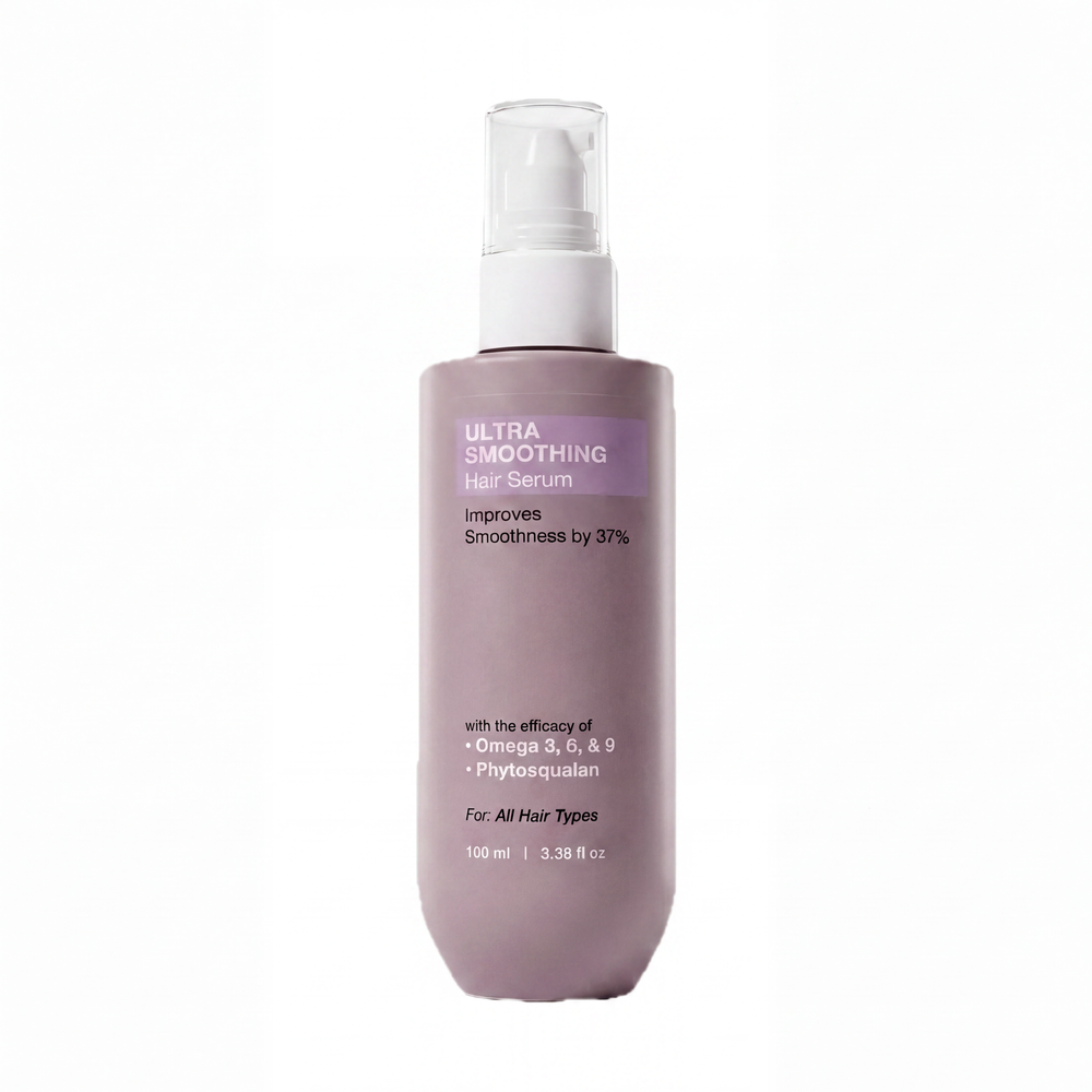Ultra Smoothing Hair Serum with Niacinamide for Frizz and Split Ends