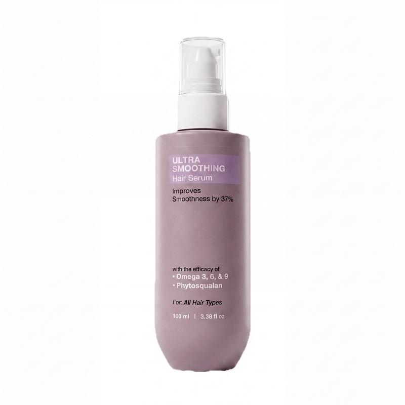 Ultra Smoothing Hair Serum with Niacinamide for Frizz and Split Ends