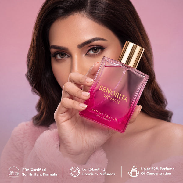 Senorita Woman Perfume, Floral Fruity Eau de Parfum for Women