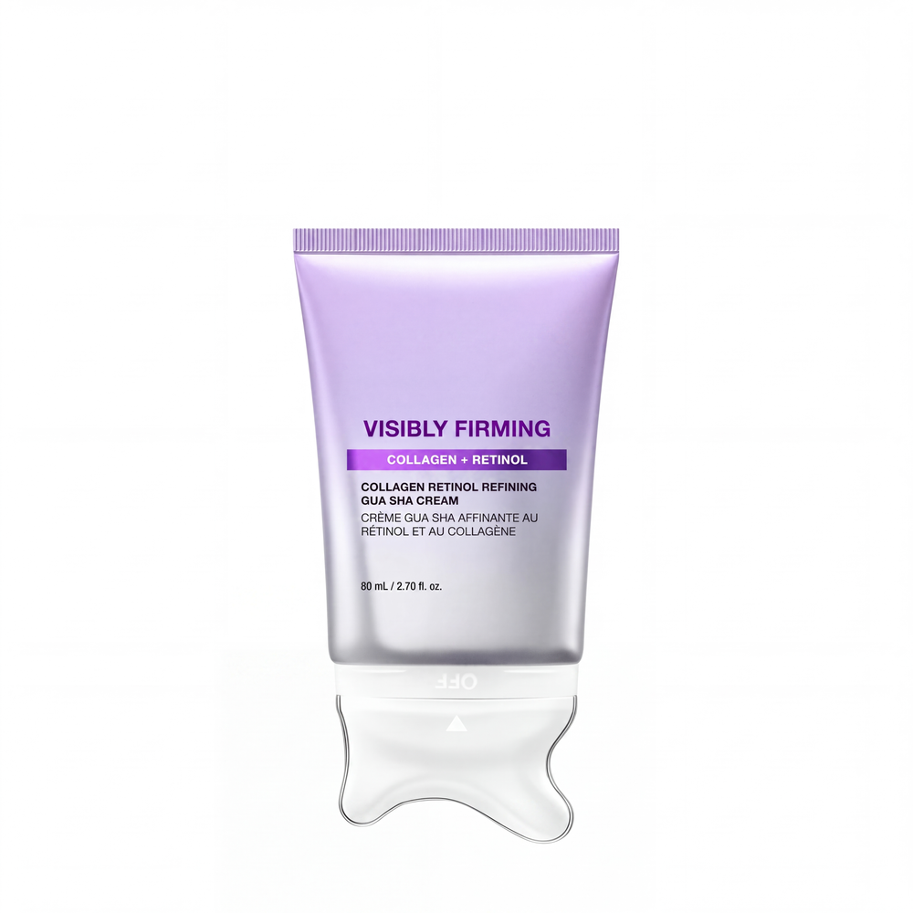 Collagen Retinol Refining Gua Sha Cream with Peptides for Neck Firming