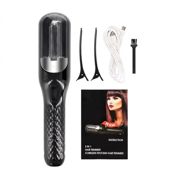 Cordless Split End Trimmer, Professional Hair Tool for Smooth Ends