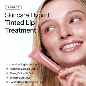Skincare-Grade Lip Care with 5 Peptides, Collagen & Ceramide Set