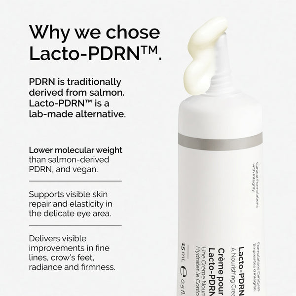 Lacto-PDRN 4% + B9 Eye Cream for Wrinkles, Fine Lines, Elasticity & Korean Skincare