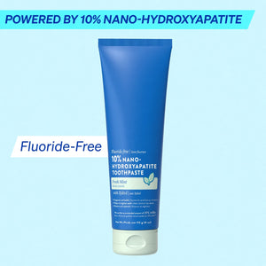 10% Nano-Hydroxyapatite Toothpaste for Enamel Support, Teeth Whitening & Fresh Breath