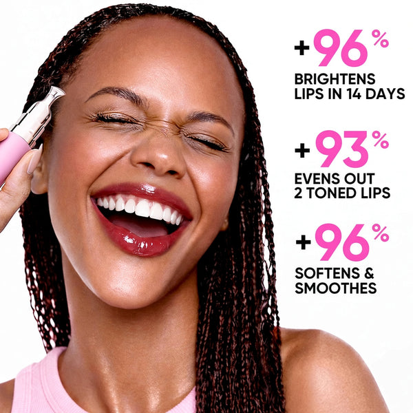 Peptide Brightening Lip Serum for Dark Lips, Dry Lips, Fine Lines & Korean Skincare
