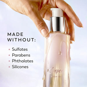Super Glow Scented Body Oil Duo Pack for Glowing Skin, Dry Skin, Dullness & Body Hydration