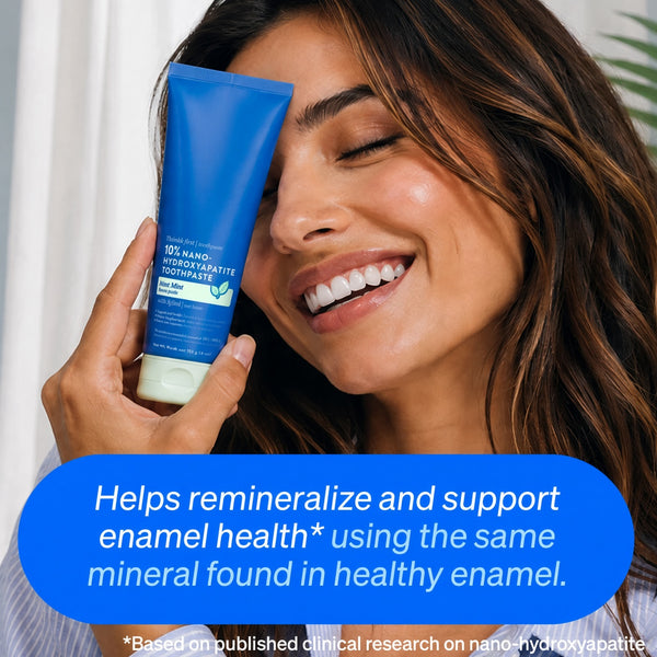 10% Nano-Hydroxyapatite Toothpaste for Enamel Support, Teeth Whitening & Fresh Breath