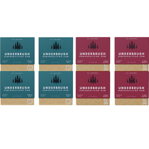 Underbrush Remineralizing Chewing Gum featuring Nano-Hydroxyapatite