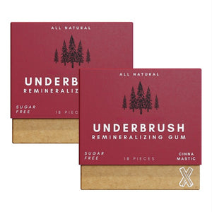 Underbrush Remineralizing Chewing Gum featuring Nano-Hydroxyapatite