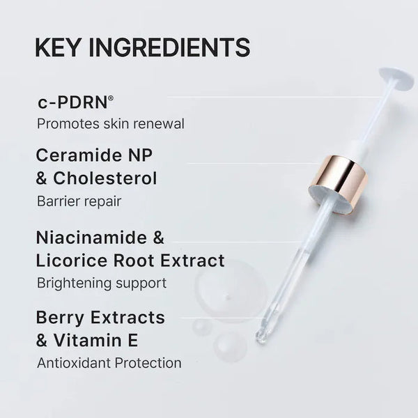 Dual Effect Ampoule DOT DUAL c-PDRN Salmon DNA Face Serum with Ceramide NP for Anti Aging