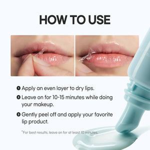 Soothing Prep Lip Mask with Jojoba Oil for Dry Lips