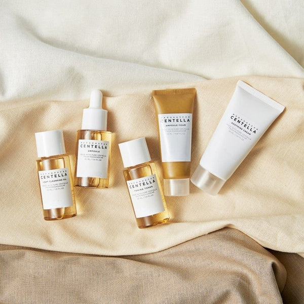 SKIN1004 Madagascar Centella Travel Kit with Soothing Skincare Routine for All Skin Types
